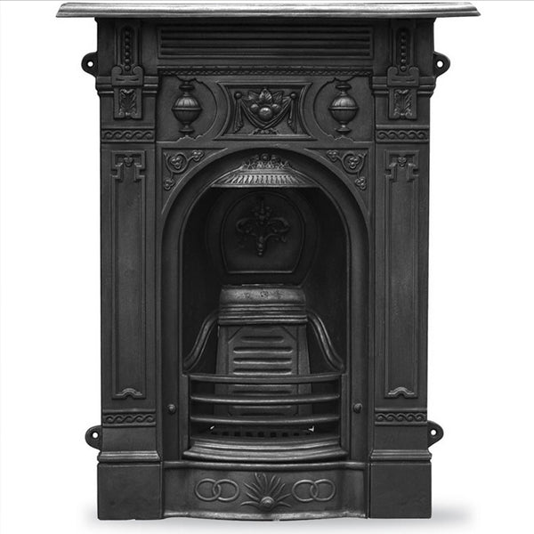 The Victorian Small Cast Iron Combination Fireplace
