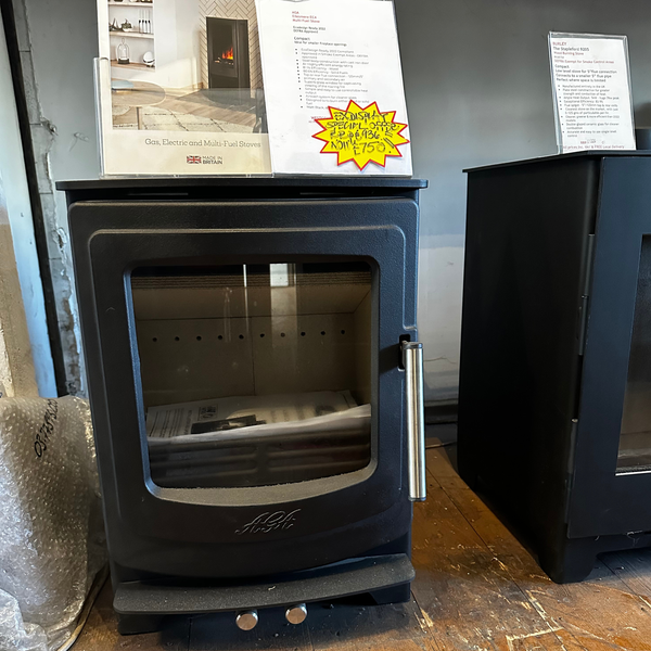 The Stovax Vogue Small EC4 is compact and ideal for smaller fireplace openings
