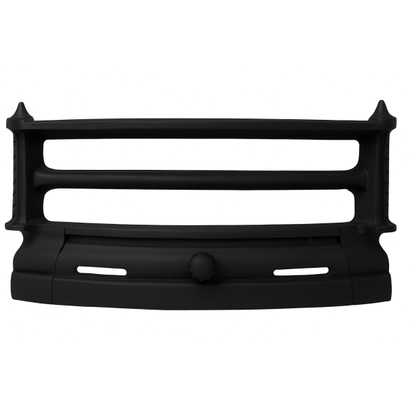 The B25 hook on bars are fully curved from end to end finishing in conical headed uprights. The separate ashpan cover is ribbed horizontally and has two air inlet slots