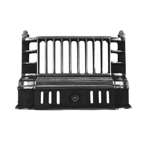 B34 cast iron front bars, Highlight version for the Prince cast iron insert and Barcelona cast iron combination fireplace