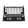 The B40 Sovereign Mid Victorian style cast iron hook on fire fret. These fire bars have hooks at the rear of the front that allow them to be hooked onto reproduction or original cast iron fireplaces, the bars are not freestanding