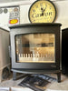 EX DISPLAY Carron ECO 5Kw Wood Burning Stove Matt Black