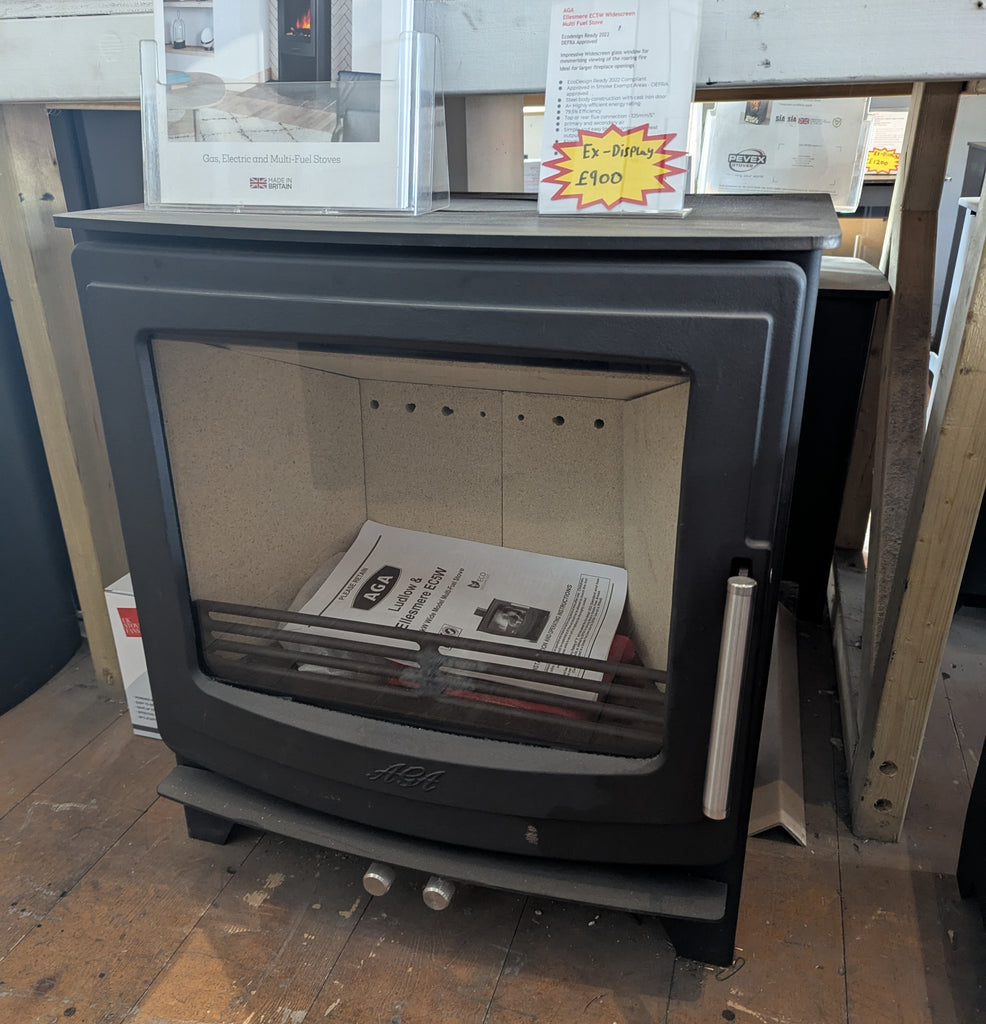 Ex Display AGA Ellesmere EC5W Widescreen Multi Fuel Stove 