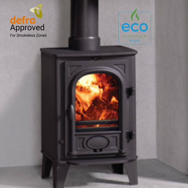SALE OFFER Stovax Stockton 5 stove, which characteristic arched stove glass window