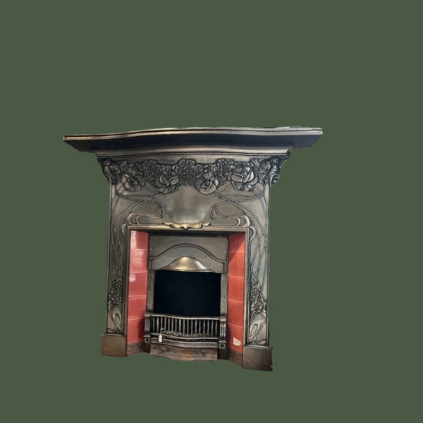 Stunning Art Nouveau Original Tiled Combi