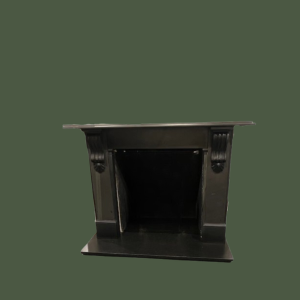 Impressive Victorian Slate Surround with large decorative corbels