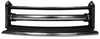 The B36 cast iron fireplace bars in chrome, fits the Victorian style Crown arch cast iron insert fireplace