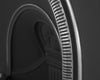 Close-up of a Beckingham's smaller interior curve to frame an eccentrically patterned arch.