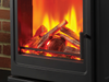 he Blackthorn electric stove seamlessly blends timeless log burner styling with modern innovation, creating a warm and inviting focal point for any room. Its ultra-realistic contoured flame effect and choice of real wood or hand-crafted ceramic log fuel bed beautifully recreate the charm of a traditional fire. Personalise your perfect ambience with 16 flame effect colours, 4 brightness levels, and fully adjustable fuel bed settings—all effortlessly controlled from the sofa via the intuitive remote.