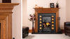 The Stovax Chatsworth wood mantle in  Waxed Antique Pine finish