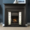The Sovereign solid cast iron fireplace insert featuring the B40 Sovereign Hook On Bar, creating a stunning focal point to any interiors.