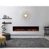 British Fires New Forest 2400 2.0 Electric Fire Front Facing