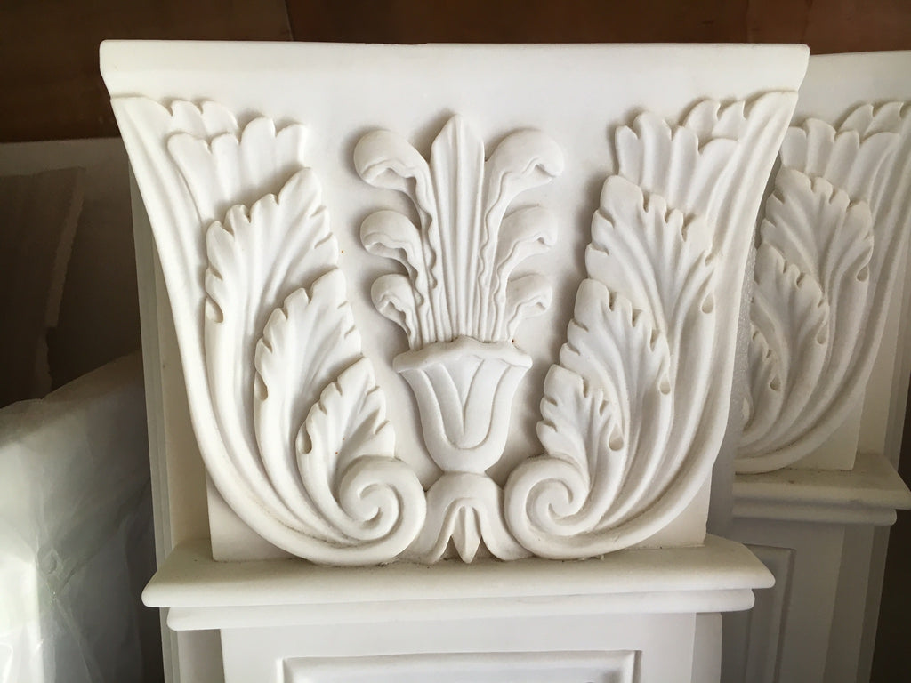 Acanthus Marble Fireplace Surround