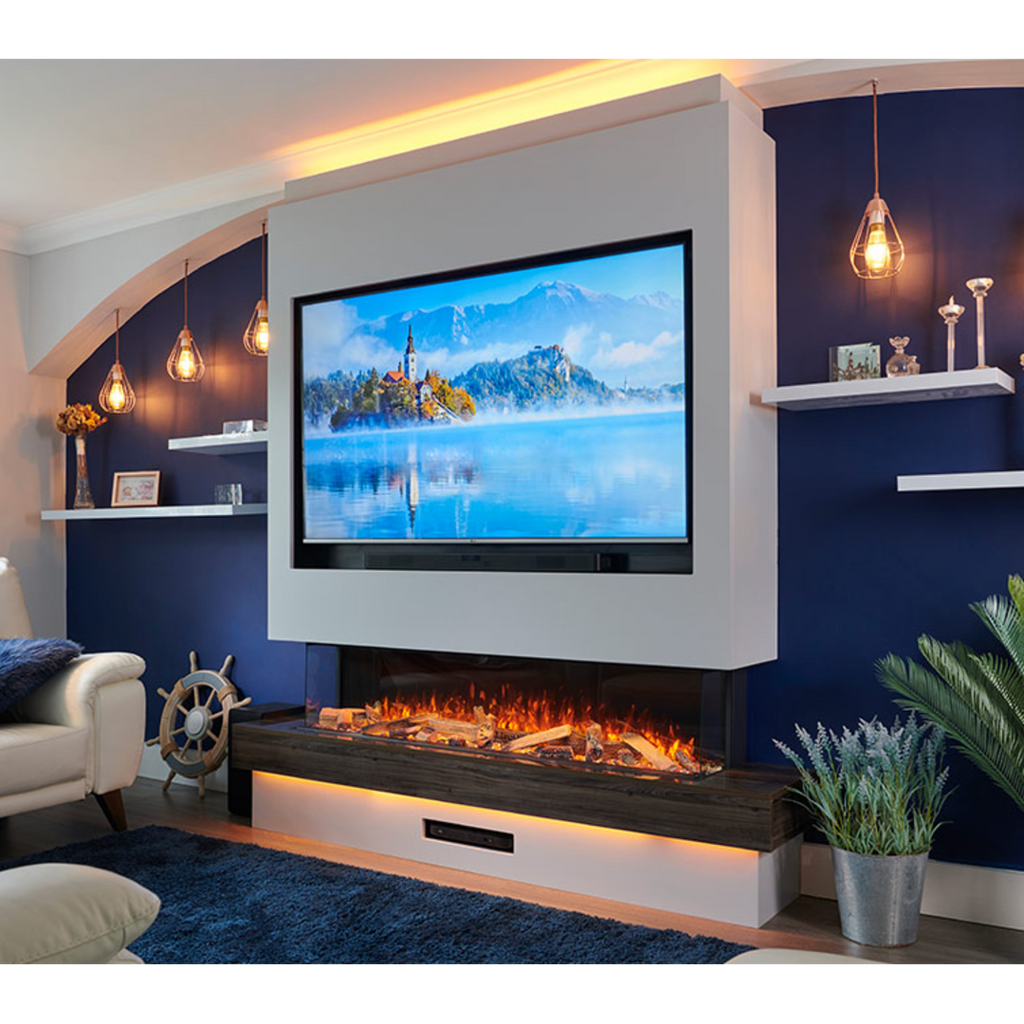 Solution Luxury Fires SLE125 Electric Fire Facing View