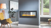 Solution Luxury Fires SLE125t Double Sided Tunnel Electric Fire Facing View