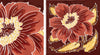 Tube Lined & Raised Lined Tiles - Chrysanthemum Fireplace Tiles