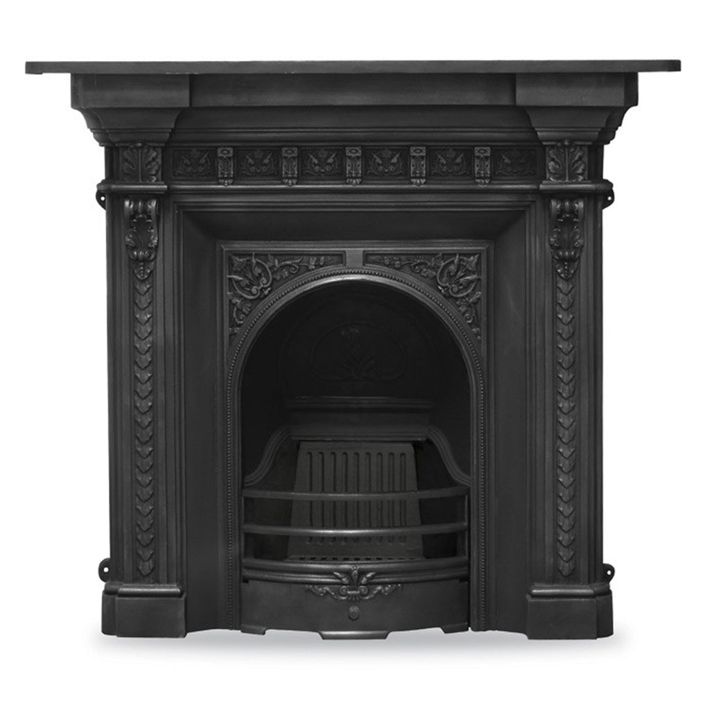The Melrose Cast Iron Combination Fireplace