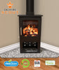 The Scout Tall Multi Fuel Stove Roomset Corner